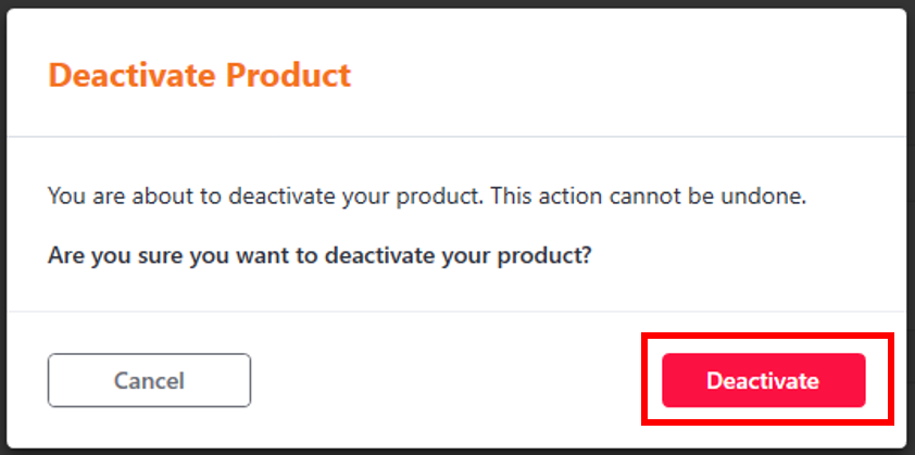 Sharegate Deactivate　Finish